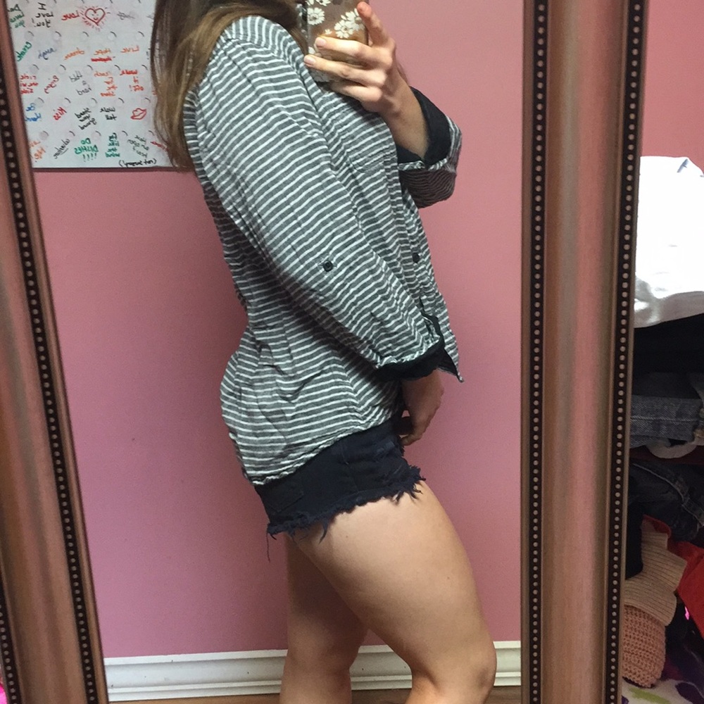 Striped button down - Picture 2 of 2